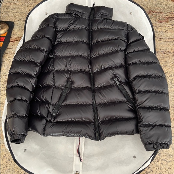 Moncler Bady Hooded Short Down Jacket - Picture 1 of 7